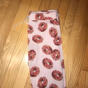 PINK Doughnut pj pants